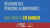 Spot de la Conférence des Bâtonniers de la réforme sur la révision des pensions alimentaires